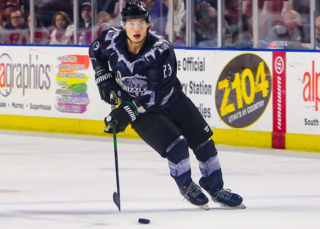 Utah Grizzlies forward Tim McGauley
