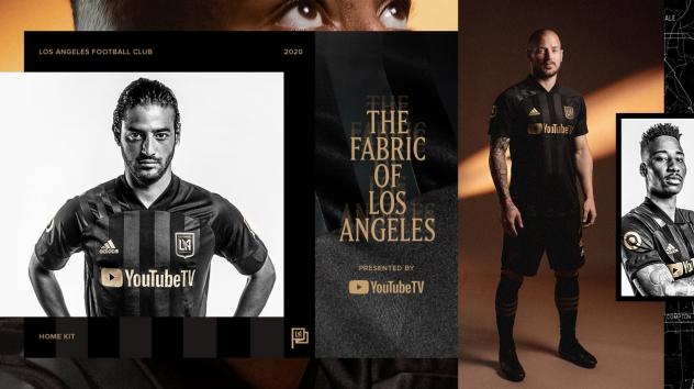 LAFC primary black jersey