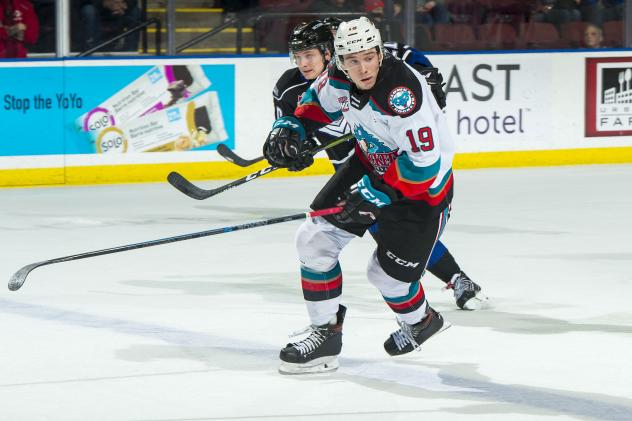 Kelowna Rockets centre Ethan Ernst