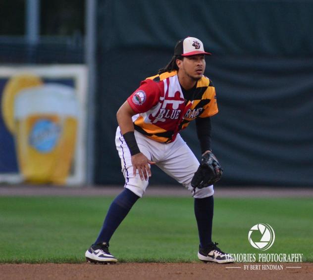 Southern Maryland Blue Crabs infielder Edwin Garcia