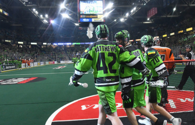 Saskatchewan Rush in action