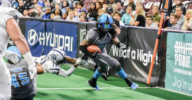 Wide receiver Darius Reynolds with the Philadelphia Soul