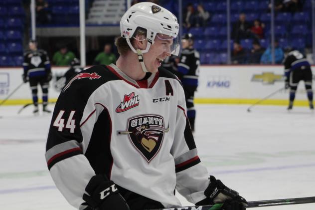 Vancouver Giants defenceman Bowen Byram