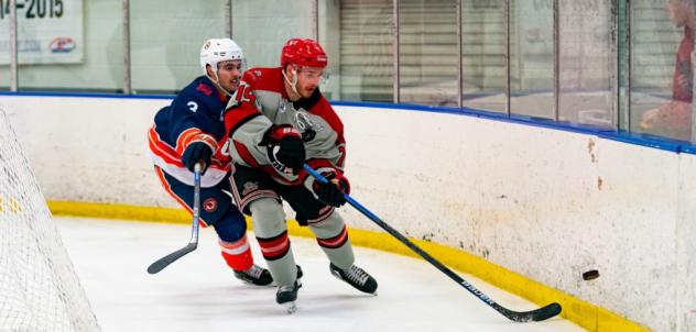 New Jersey Titans forward Chris Garbe vs. the Northeast Generals