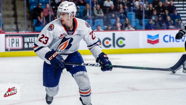 Ryley Appelt of the Kamloops Blazers