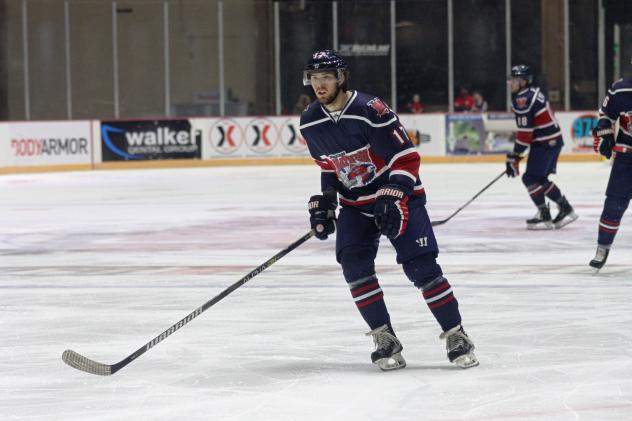 Macon Mayhem center David Powlowski