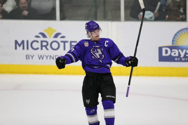 Tri-Storm Storm celebrate a goal