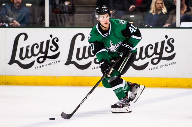 Texas Stars defenseman Taylor Fedun