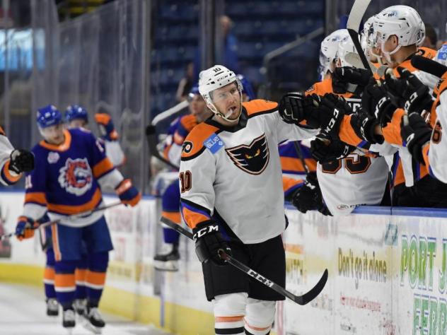 Lehigh Valley Phantoms left wing Greg Carey