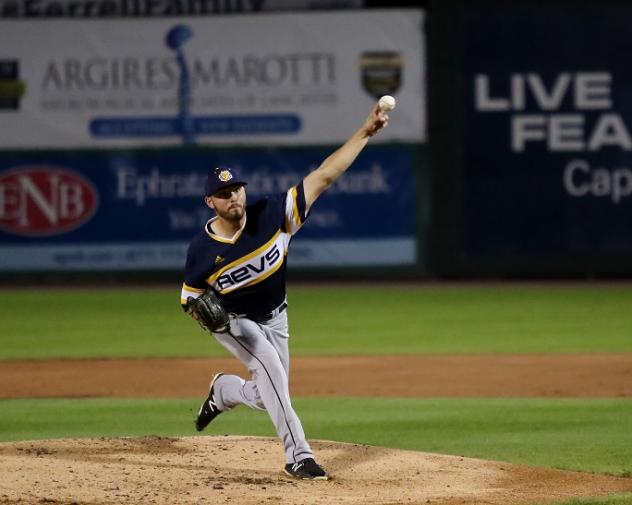 York Revolution pitcher Austin Nicely