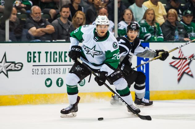 Texas Stars forward Diego Cuglietta