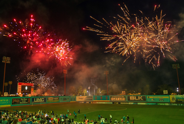 Las Vegas Lights FC Post-Game Fireworks Extravaganza