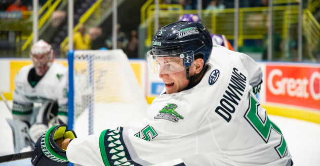 Defenseman Michael Downing with the Florida Everblades