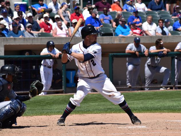 Somerset Patriots infielder Scott Kelly