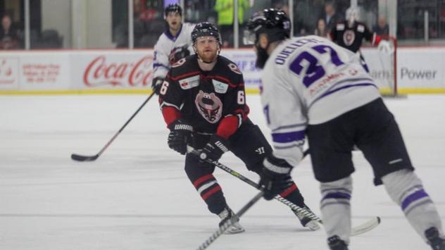 Forward Sam Williams with the Birmingham Bulls