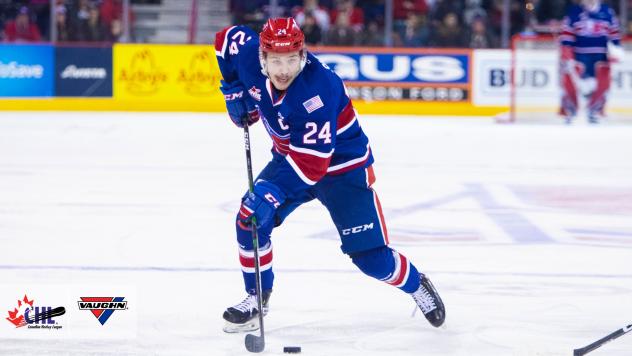 Ty Smith of the Spokane Chiefs