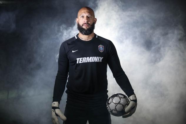 Memphis 901 FC goalkeeper Tim Howard