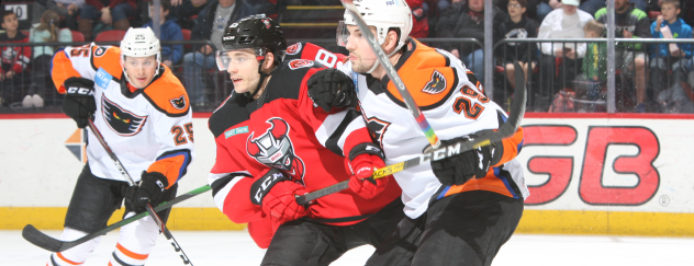 Binghamton Devils vs. the Lehigh Valley Phantoms