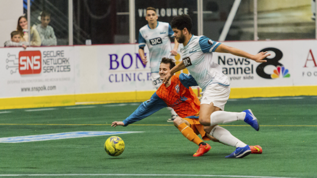 St. Louis Ambush race the Florida Tropics for possession