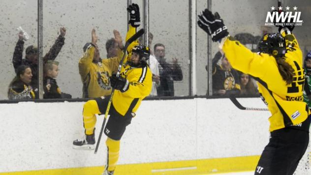 Boston Pride celebrate a playoff goal