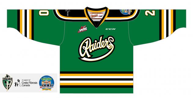 Prince Albert RaidersCystic Fibrosis Canada jersey