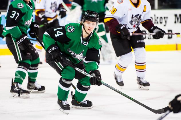 Texas Stars left wing Joel Kiviranta