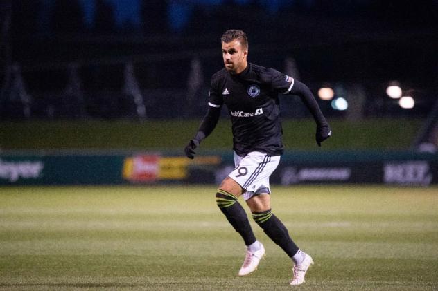 Justin Dhillon scored the lone goal for Tacoma Defiance against San Diego Loyal SC