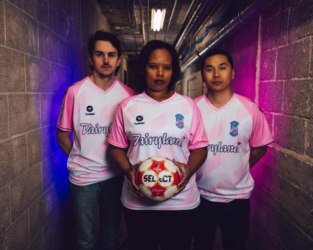 Forward Madison FC's The Flock jerseys