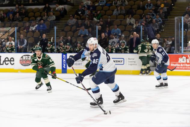 Milwaukee Admirals defenseman Matt Donovan