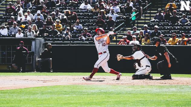 Leighton Banjoff with the University of Nebraska