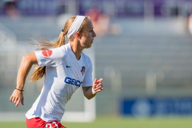 Washington Spirit forward Crystal Thomas