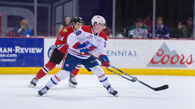 Spokane Chiefs defenseman Filip Kral