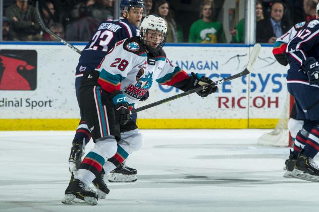 Kelowna Rockets centreman Dylan Wightman