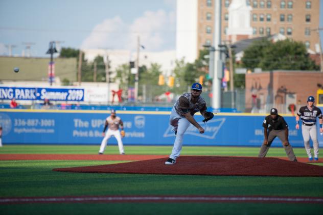 High Point Rockers pitcher Luke Irvine