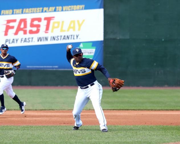 York Revolution infielder Henry Castillo