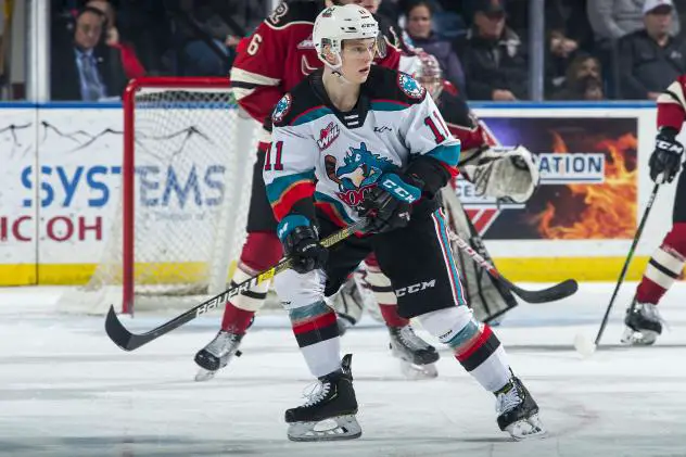 Kelowna Rockets right wing Pavel Novak