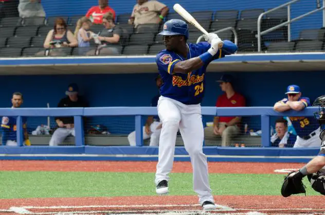 High Point Rockers outfielder Jared Mitchell