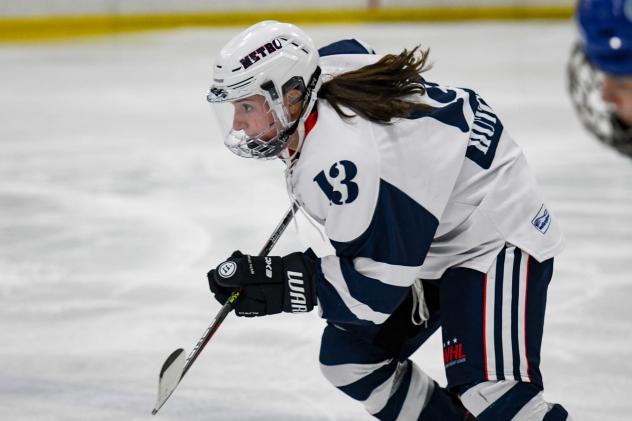 Metropolitan Riveters forward Cailey Hutchison
