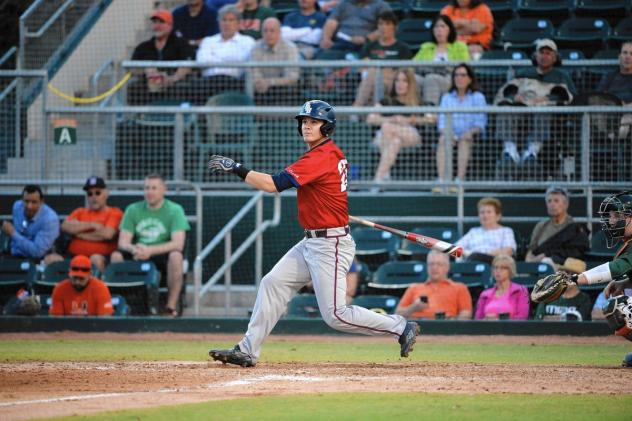 York Revolution outfielder Brendon Sanger