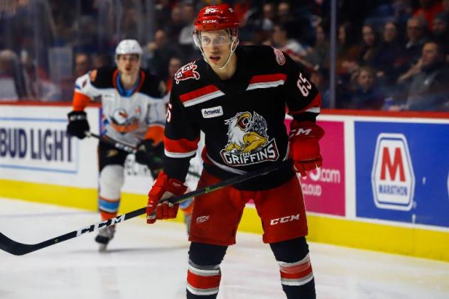 Grand Rapids Griffins forward Dominik Shine