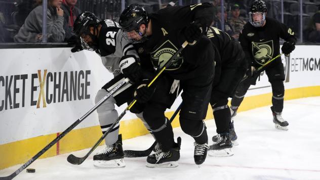 Forward Dominic Franco with Army