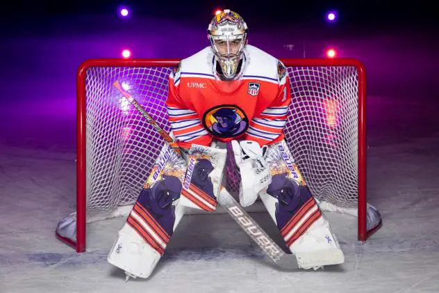Youngstown Phantoms goaltender Colin Purcell