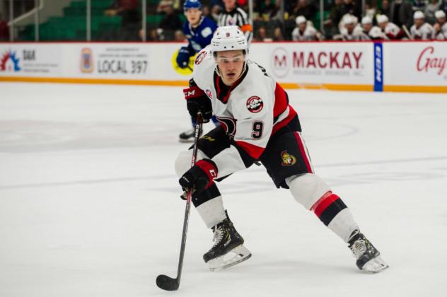 Belleville Senators centre Josh Norris