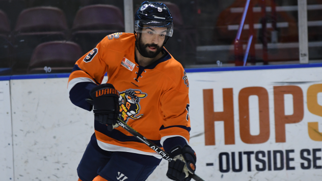 Mason Baptista of the Greenville Swamp Rabbits