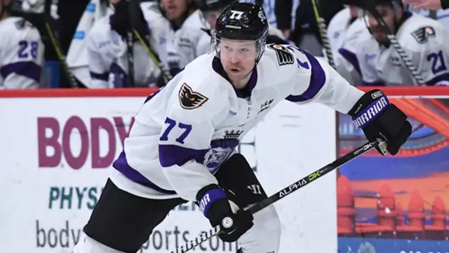Defenseman Jimmy Mazza with the Reading Royals