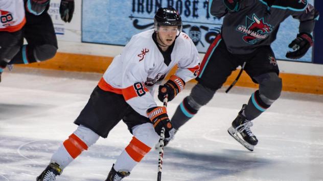 Forward Mitch Atkins with the Danville Dashers