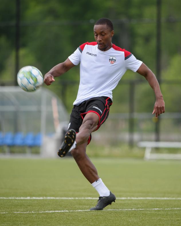 Atletico Ottawa forward Malcolm Shaw