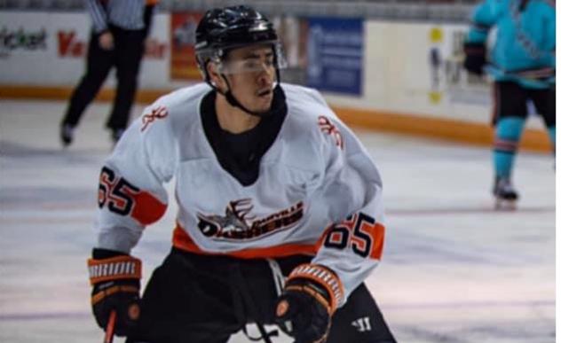 Danville Dashers defenseman Troy Murray