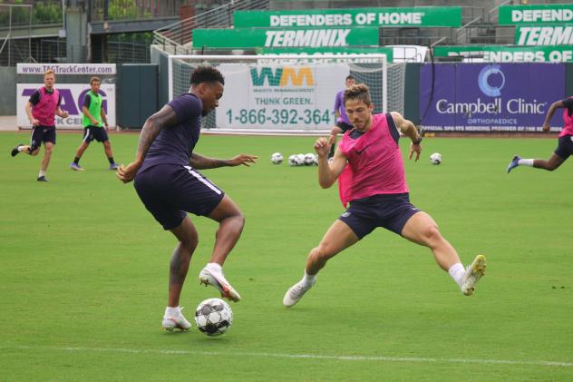 Memphis 901 FC in training