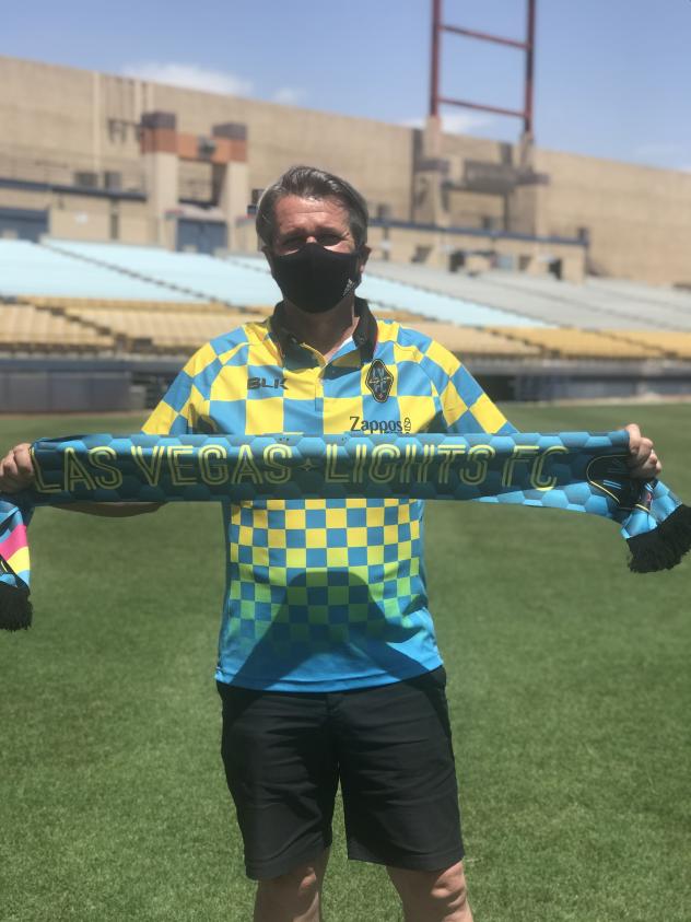 Las Vegas Lights FC coach Frank Yallop